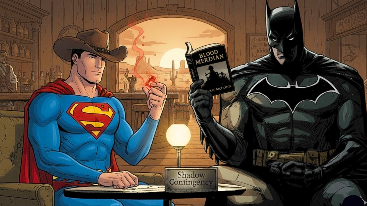 Batman and Superman Discuss 'JUDGE HOLDEN'