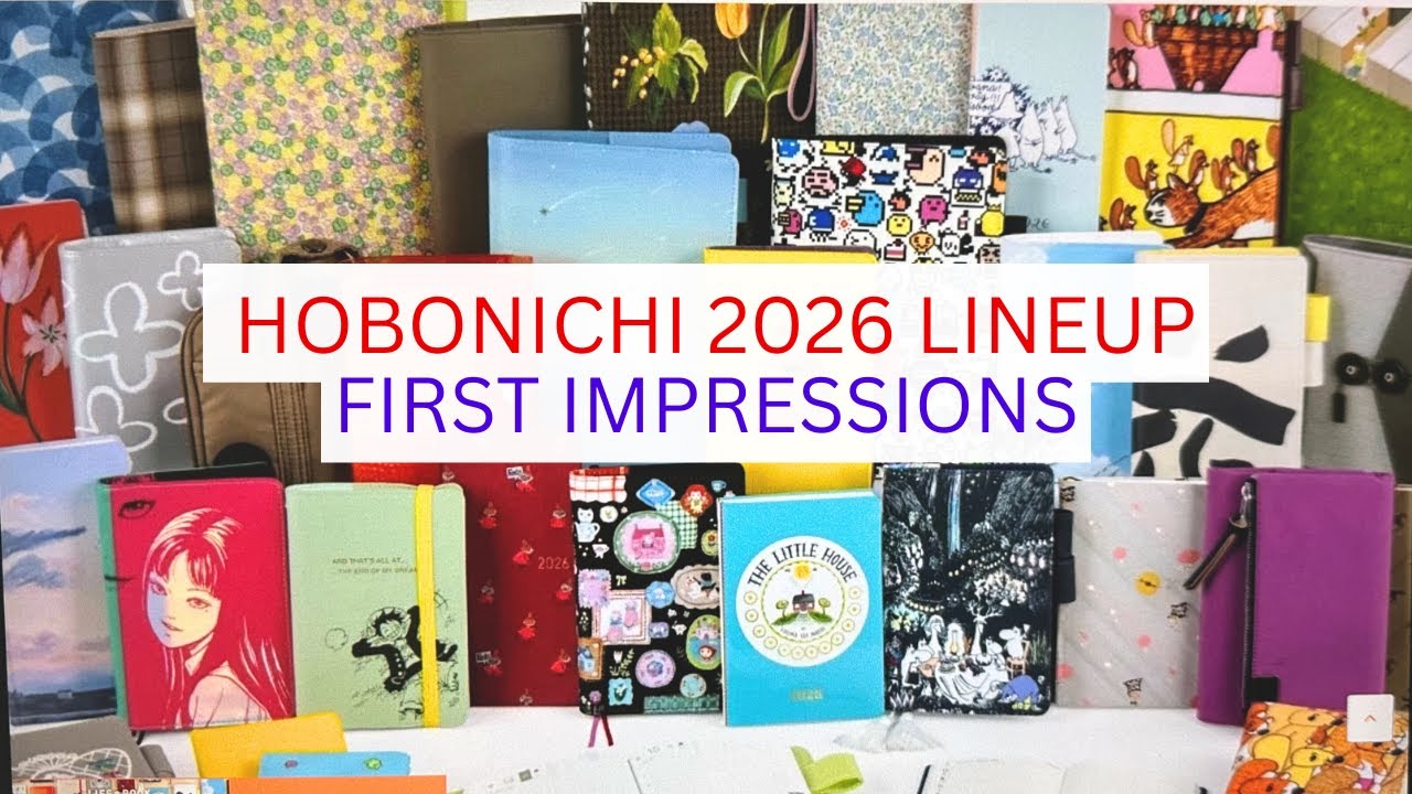 Hobonichi Techo 2026 Lineup | my favorites and top contenders