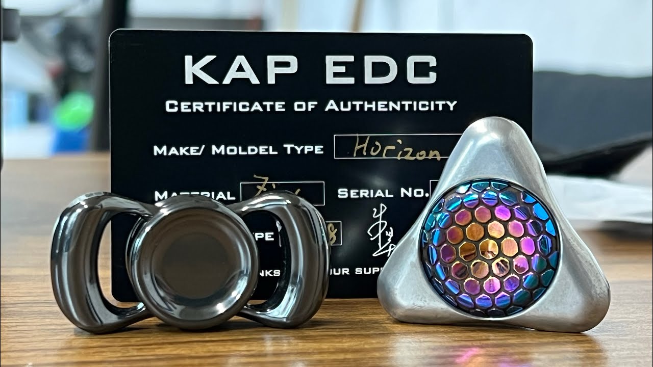 KAP Superconductor Buttons and Zirconium Horizon | Unboxing and Button Swapping