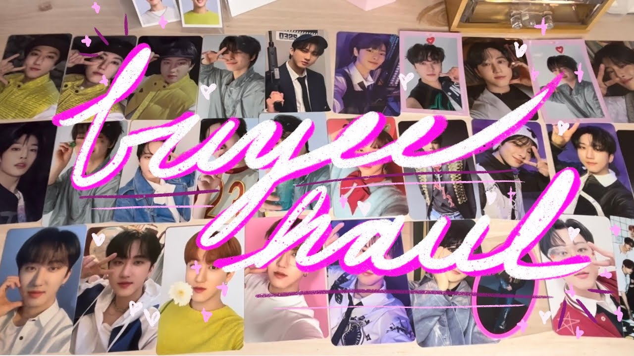 buyee haul 1 - stray kids & monsta x