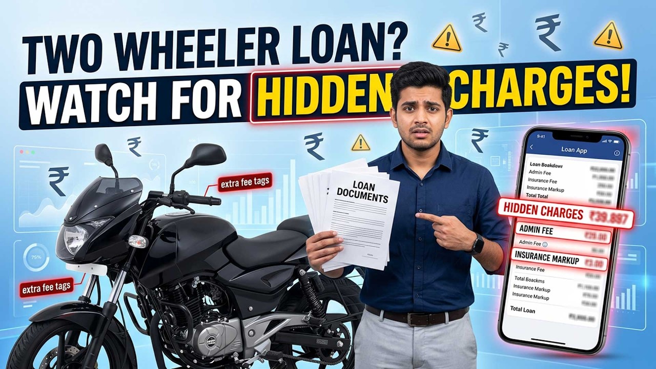 Hidden Charges in Two-Wheeler Loan: A Simple Guide for Borrowers | Bajaj Markets