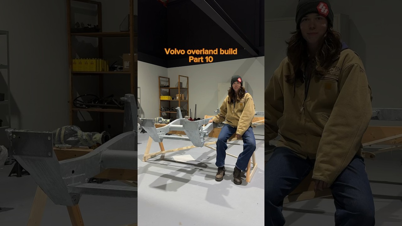 #volvotruck #automobile #mechanic #chassis #tread #galvanizedsteel #overlandtruck #overlandbuild
