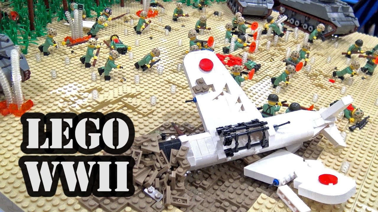 LEGO WWII Battle of Peleliu Airfield | BrickFair Virginia 2018
