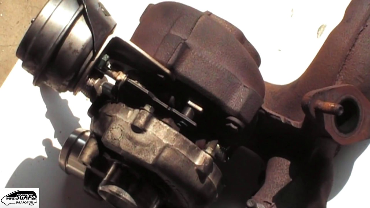 Turbolader wechsel VW Sharan