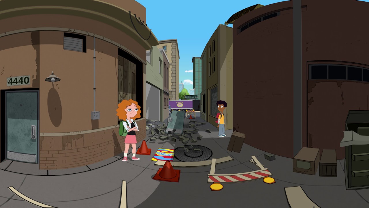 360° VR Jeu - NIVEAU 1 | La loi de Milo Murphy | Disney Channel BE