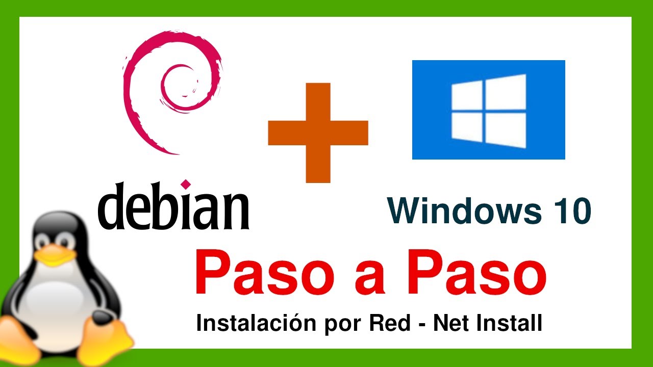 Cómo INSTALAR DEBIAN 10 junto a Windows 10 - (Buster) Versión NETINSTALL -- Dualboot WIN 10 + LINUX