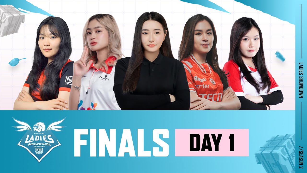 [ID] PUBG MOBILE RUTHLESS LADIES INVITATIONAL SHOWDOWN S2|  FINALS DAY 1  FT. #BTR #BULLS #STE #I8