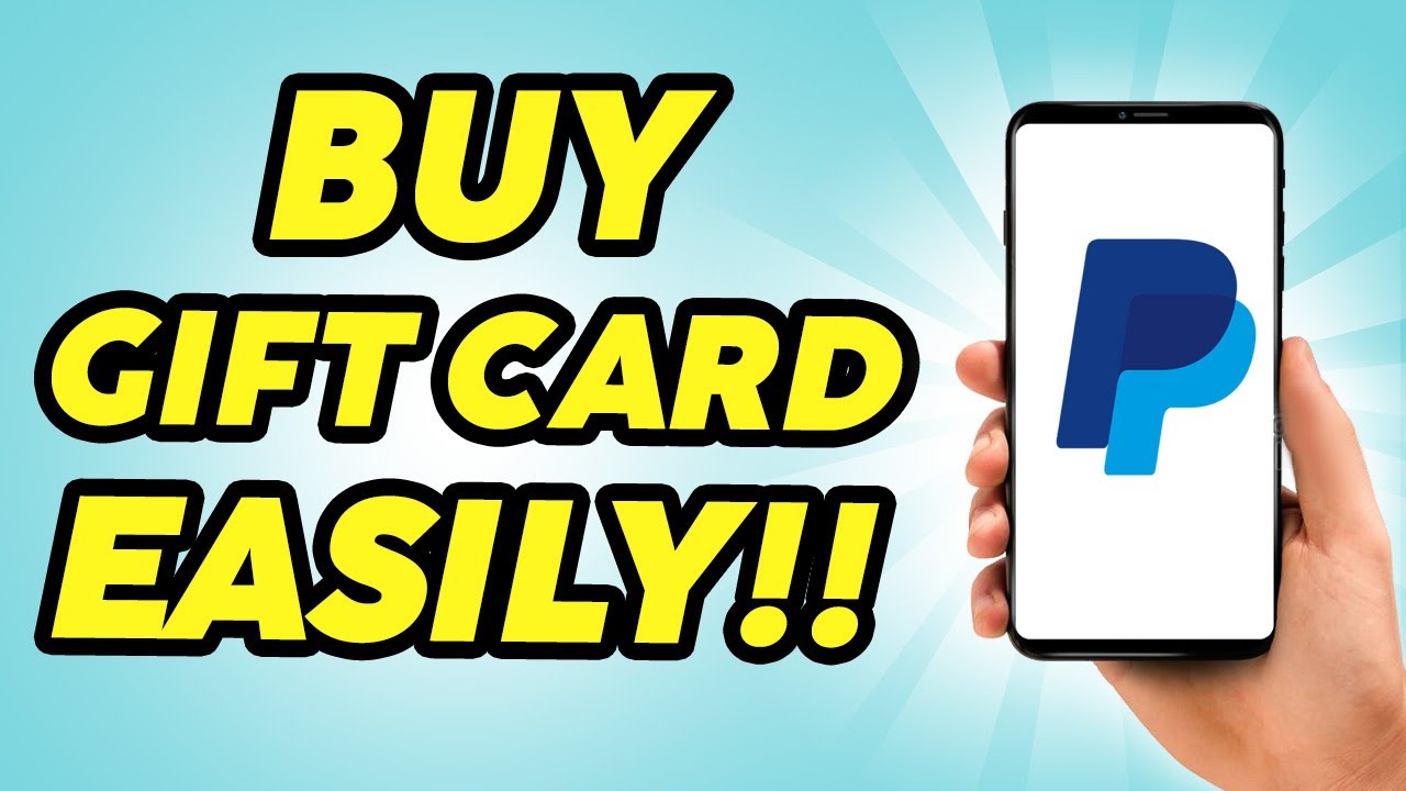 How To Buy Amazon Gift Card With PayPal - 2024