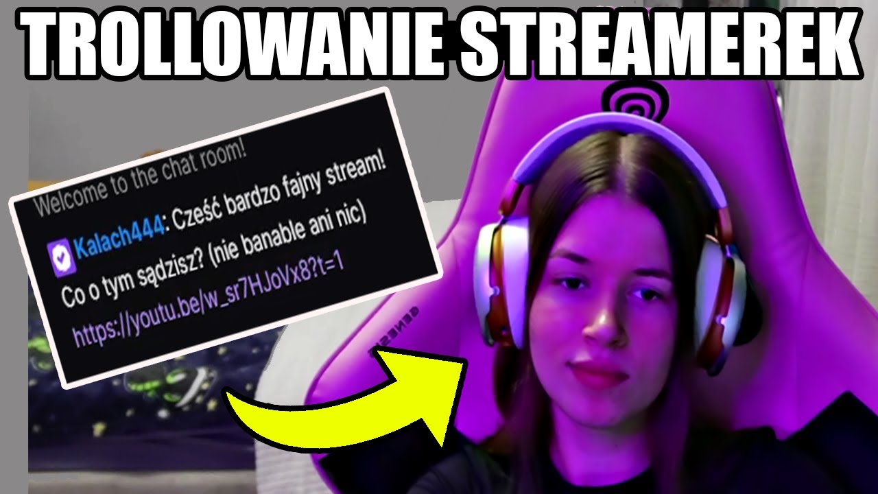 KAŁACH TROLLUJE STREAMERKI NA TWITCHU