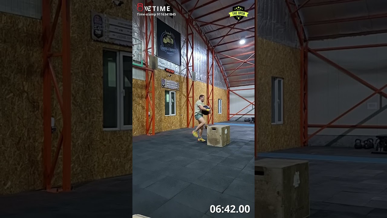 Crossfit open 26.1 215 reps