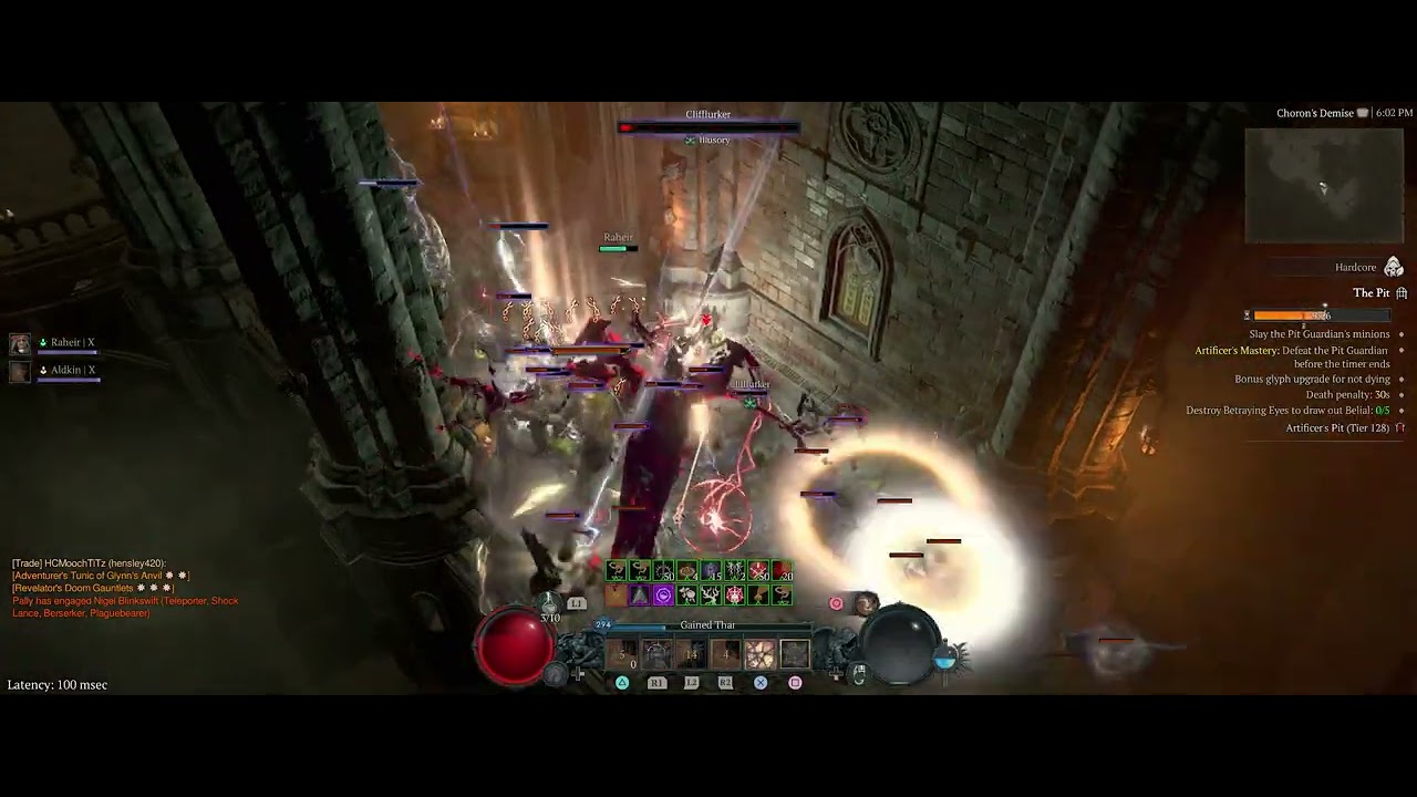 Judgement Paladin Pit 128 Clear - Hardcore Season 11