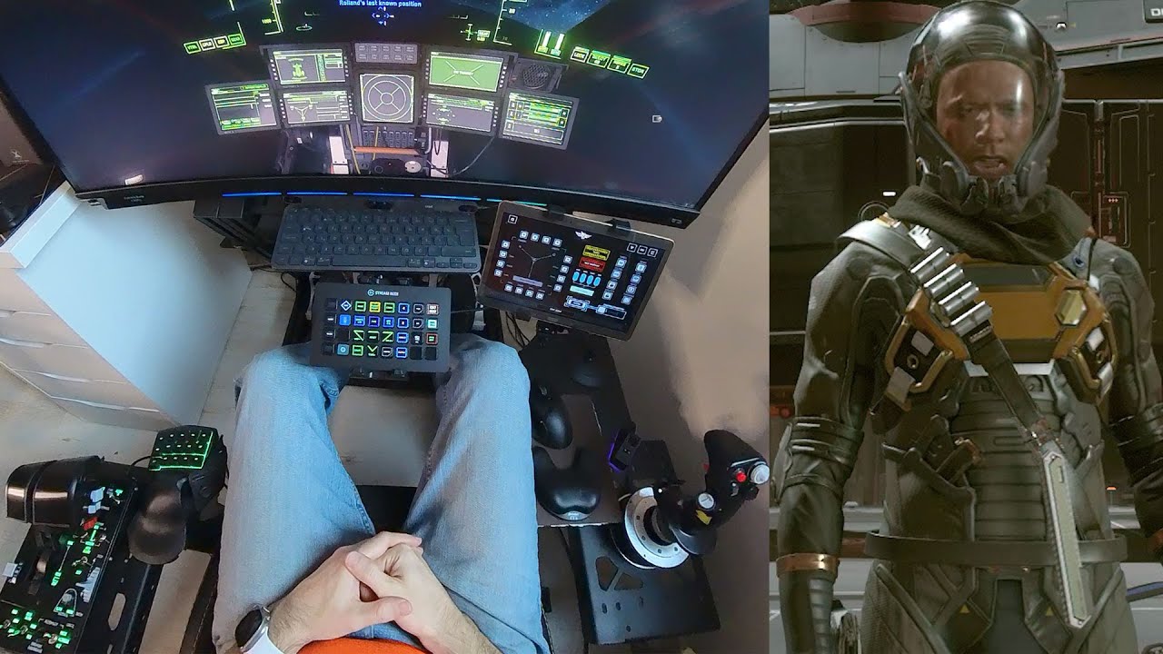 Simülatör setiyle Star Citizen oynamak! Star Citizen 3.19 ile ilk tur