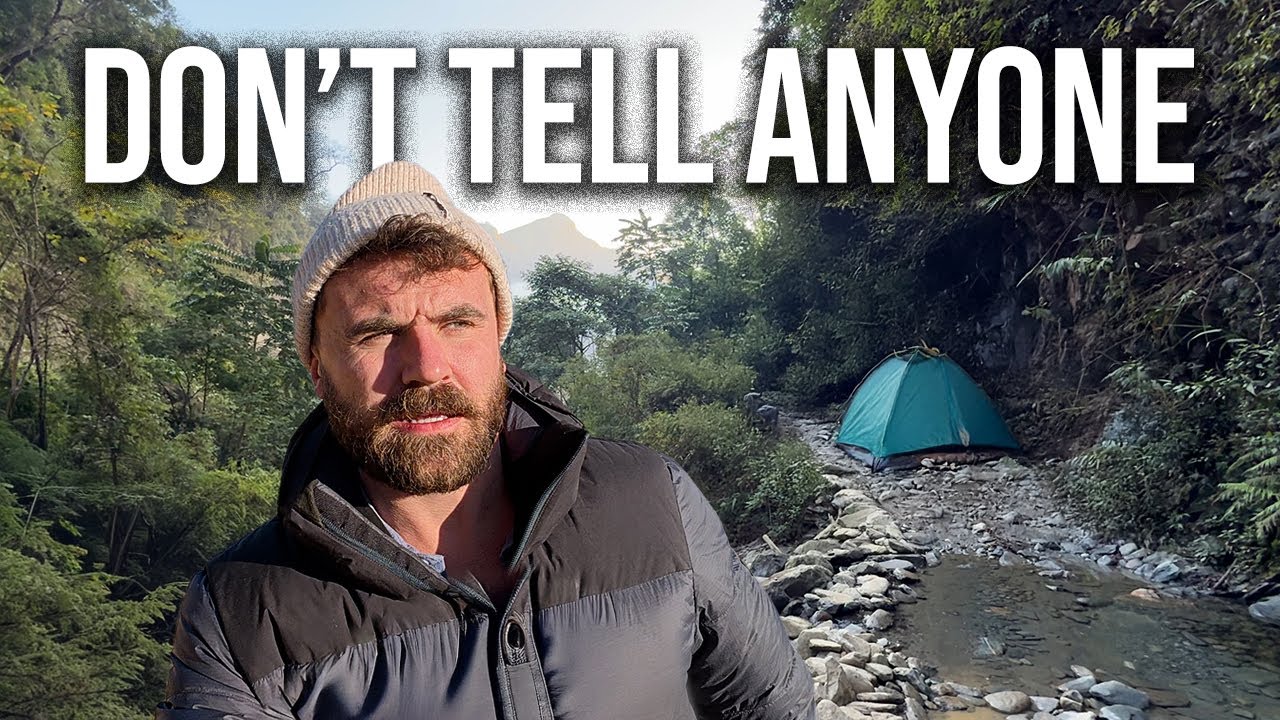 Wild Camping on Myanmar's Forbidden Border