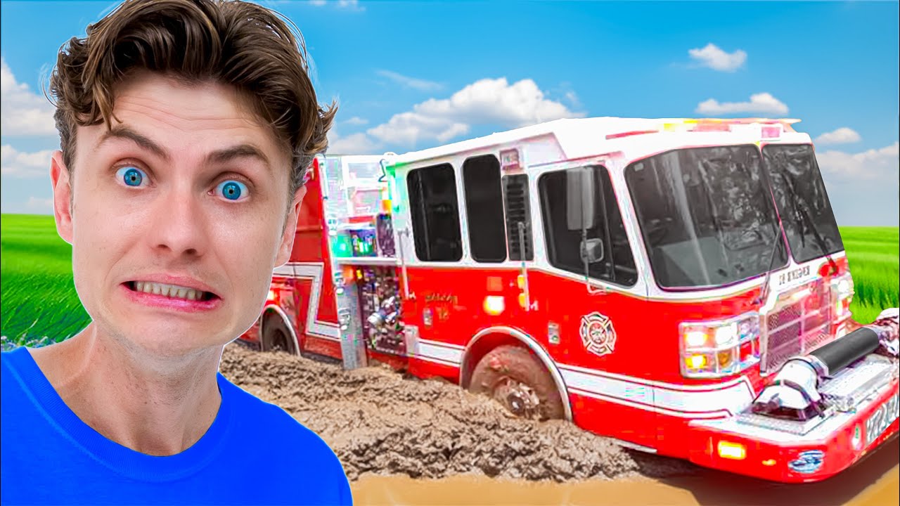 We Sunk CARTER'S $80,000 Firetruck!!