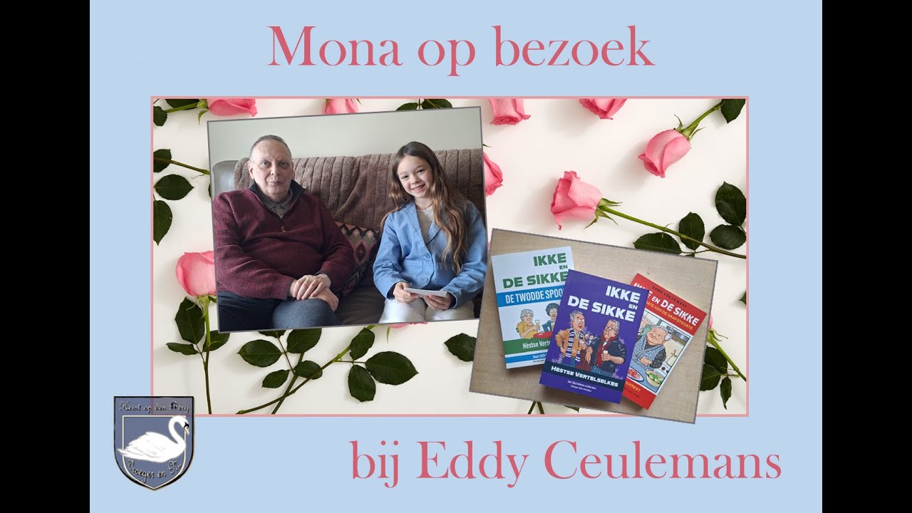Mona op bezoek bij Eddy Ceulemans in Heist-op-den-Berg.