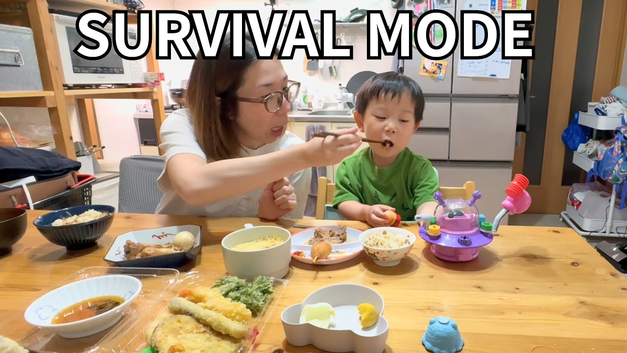 🇯🇵Running on Zero Sleep in Our Tiny Japan Apartment… But This Family Dinner Healed My Heart