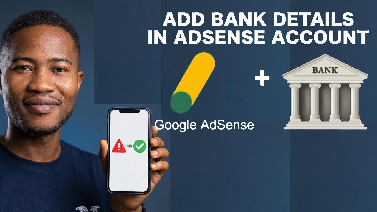 How to Add/Link Bank Account to AdSense |RECEIVE PAYMENT FROM YOUTUBE