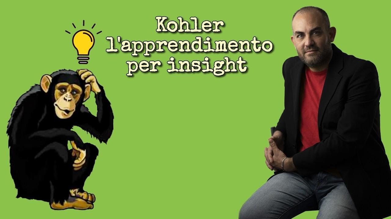 K&ouml;hler: l'apprendimento per insight