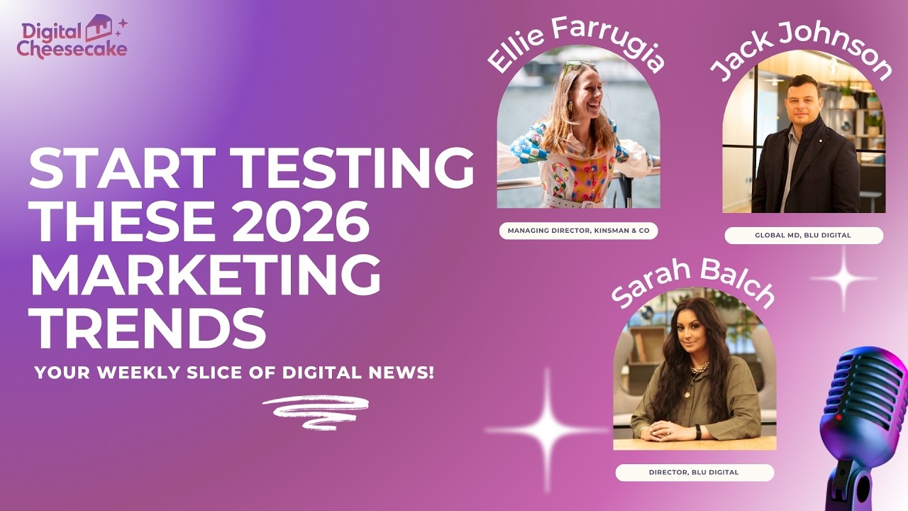 The 2026 Marketing Trends You Need To Be Testing | Marketing Podcast