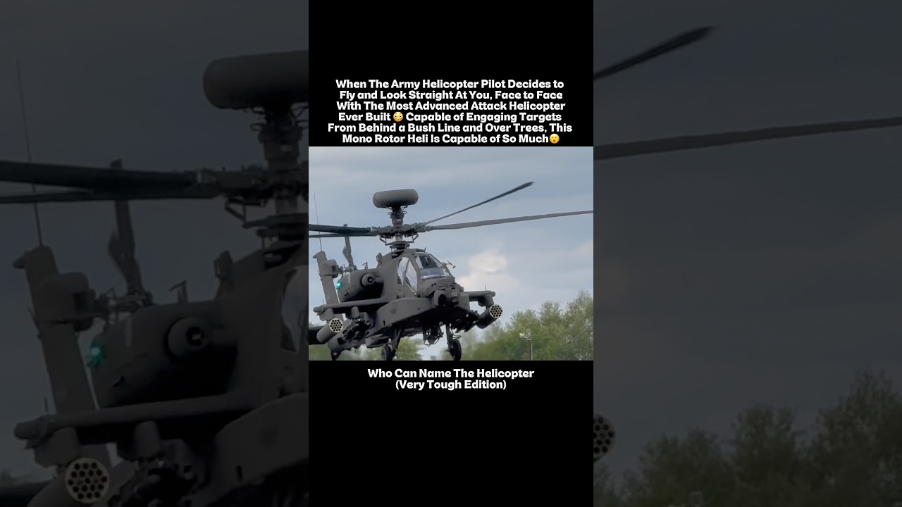 Face to Face With The Most Advanced Attack Helicopter Ever Built..😳