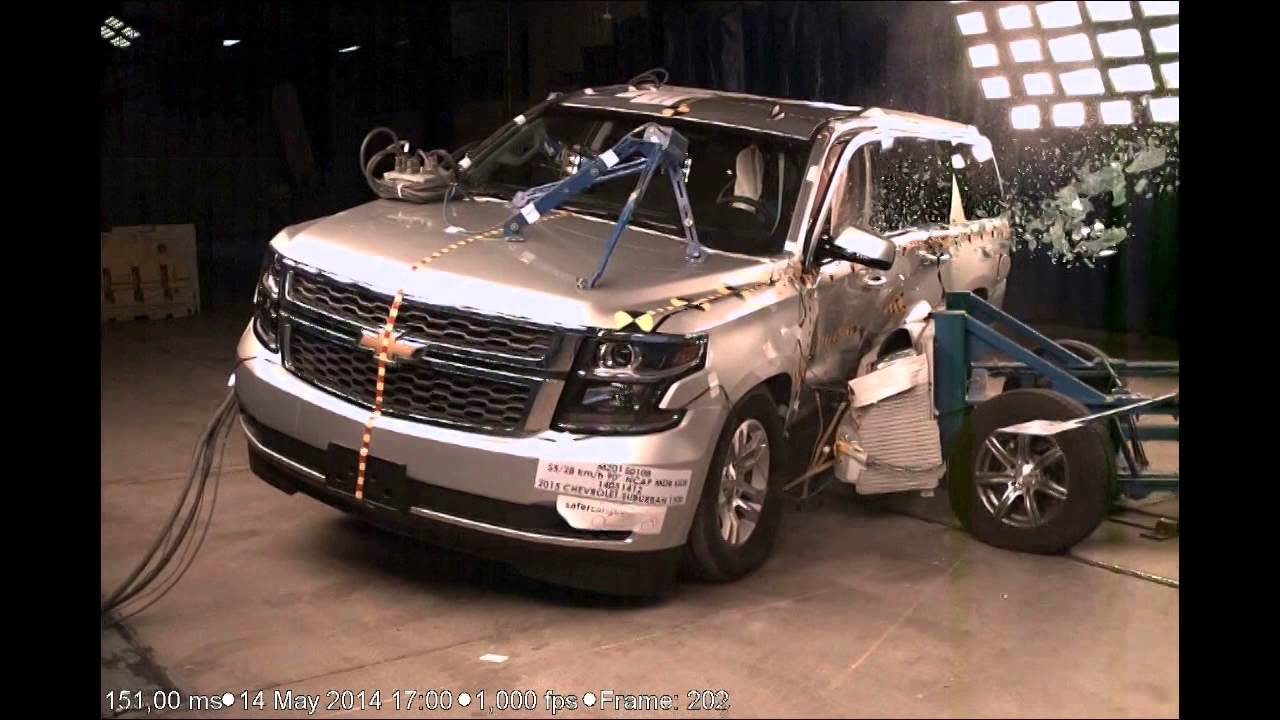(v8750) 2015 Chevrolet Suburban & GMC Yukon XL NHTSA NCAP Side Impact (Moving Deformable Barrier)