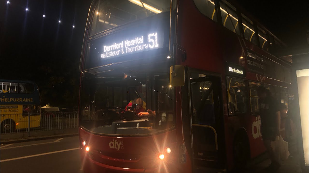 Plymouth Citybus - 4007 (ADL Enviro400 Trident) LX57CJY on a 51
