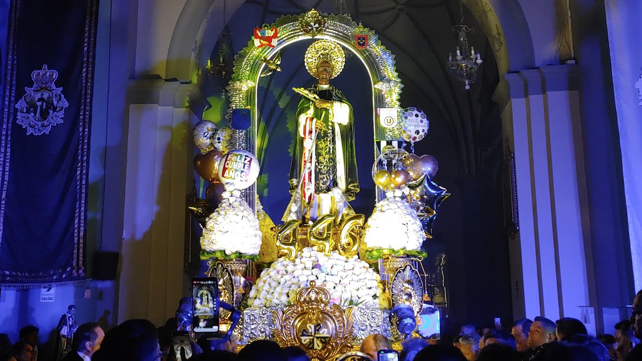 FELIZ 446 CUMPLEAÑOS DE SAN MARTIN DE PORRES - DESENTRONIZACION 2025