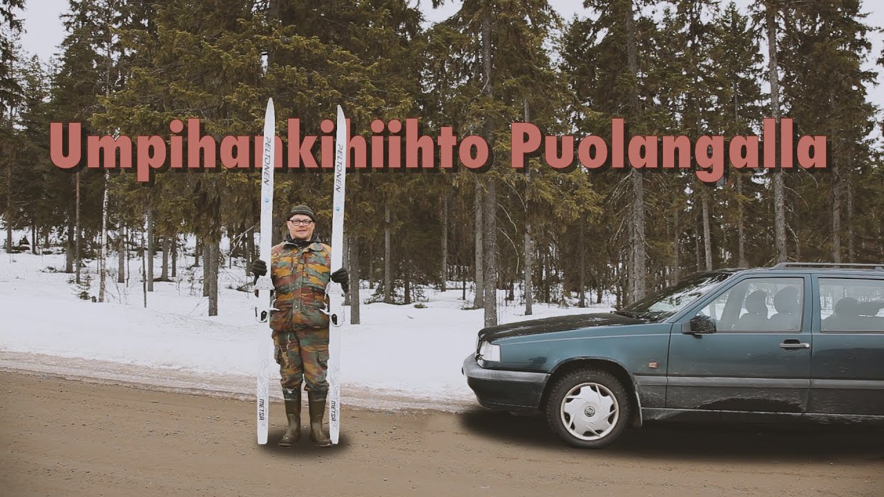 Umpihankihiihto Puolangalla!