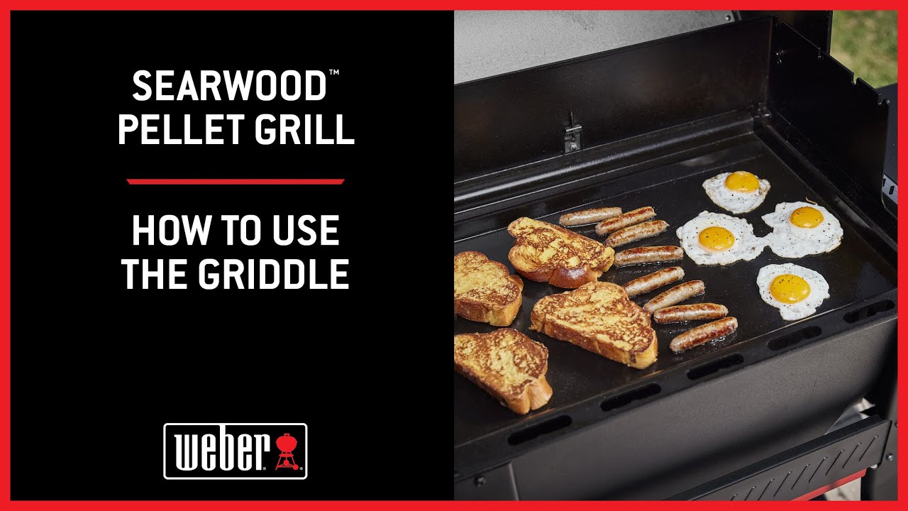 Searwood&trade; Pellet Grill: How to Use the Griddle