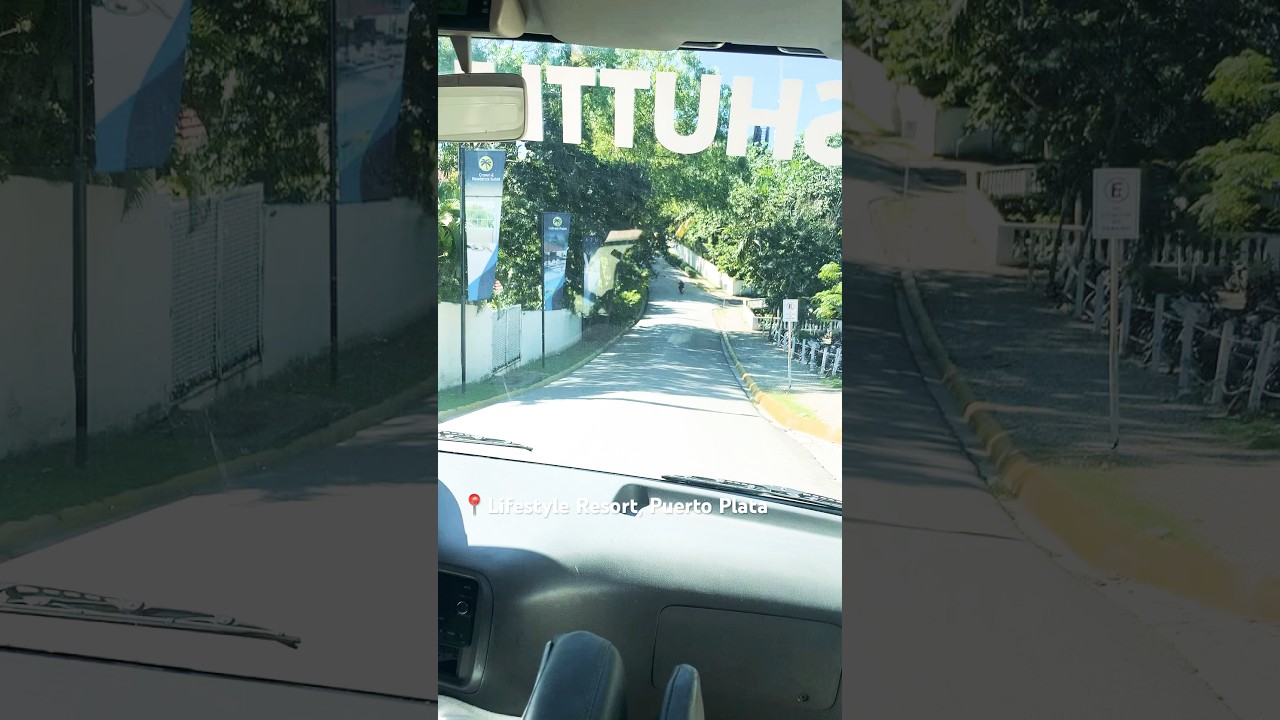 Lifestyle Tropical Beach Resort Shuttle Service. Raw video | Puerto Plata, Dominican Republic