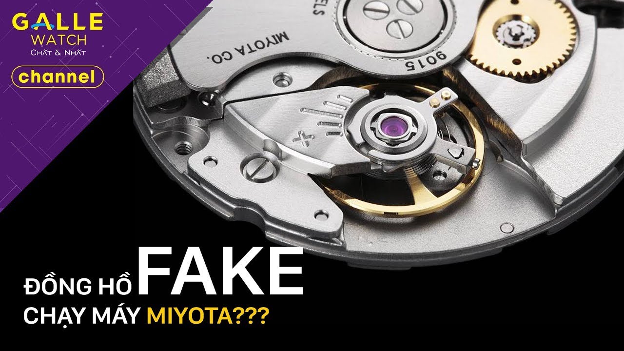 [GALLE TIPS] Phân biệt đồng hồ Orient fake chạy máy Miyota?