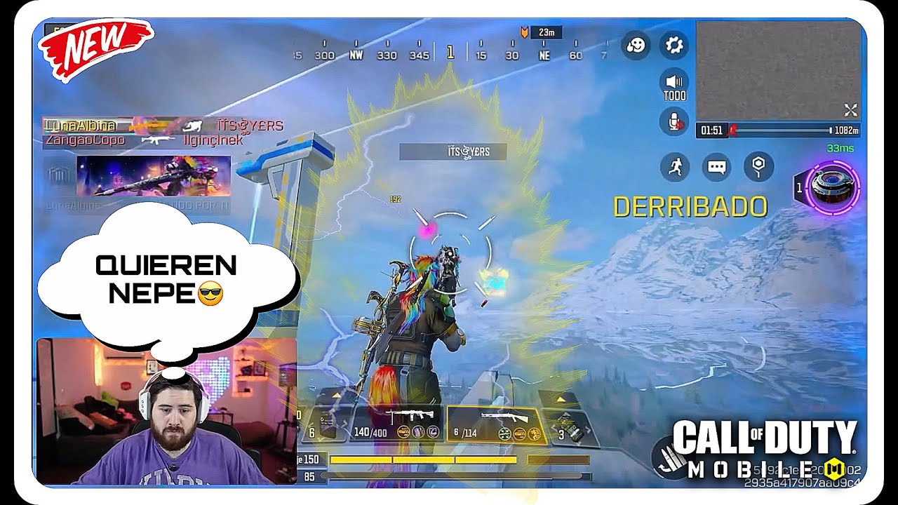 EL OSO SE VOLVIO UN POTRO SALVAJE😂UNA AMETRALLADORA LIGERA OLVIDADA🥵| CALL OF DUTY MOBILE |