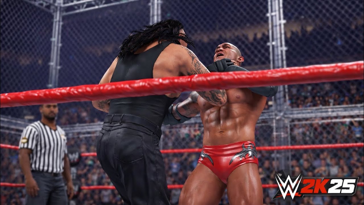 Undertaker vs Randy Orton – Hell in a Cell | WWE 2K25