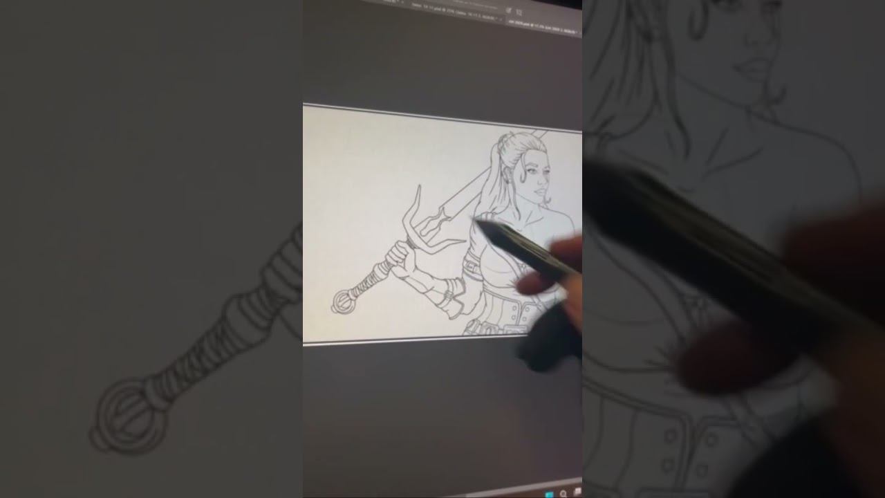 Ciri Witcher Fan Art Speedpainting