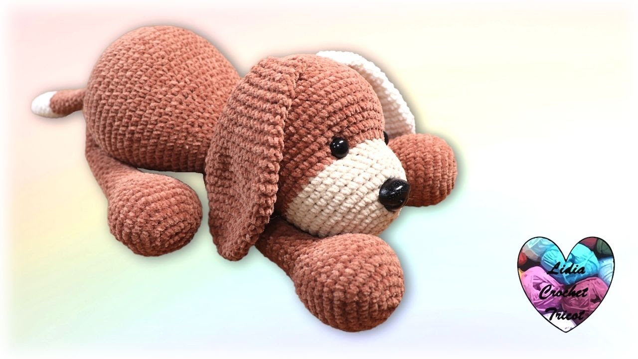 CHIEN AMIGURUMI CHIOT TOUT MIGNON AU CROCHET 2/3 #crochet #crochetlovers #diy  #вязаниекрючком #knit