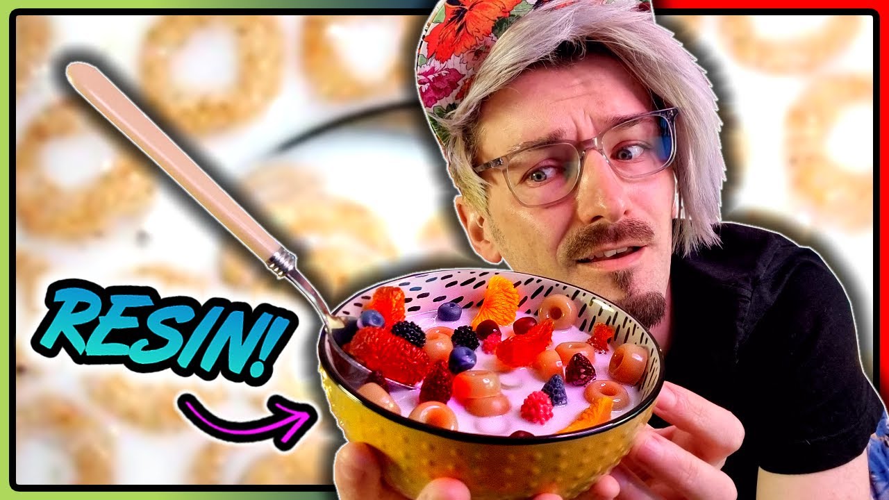 Making Fake Food With Resin! | Epoxy Resin Craft Ideas