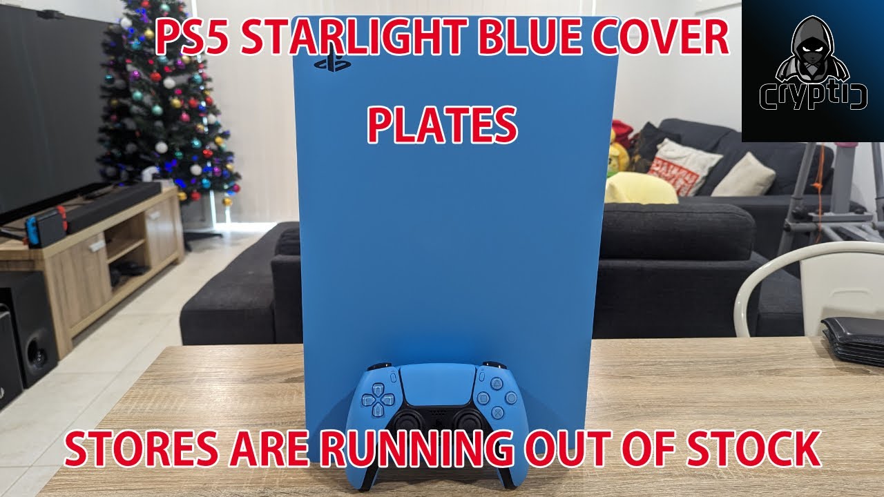 PS5 Starlight Blue Cover Plates - Unboxing & Install