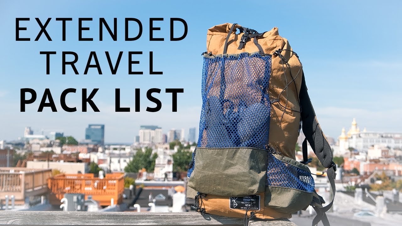 EVERYTHING I BROUGHT: 5 Months Backpacking in Europe