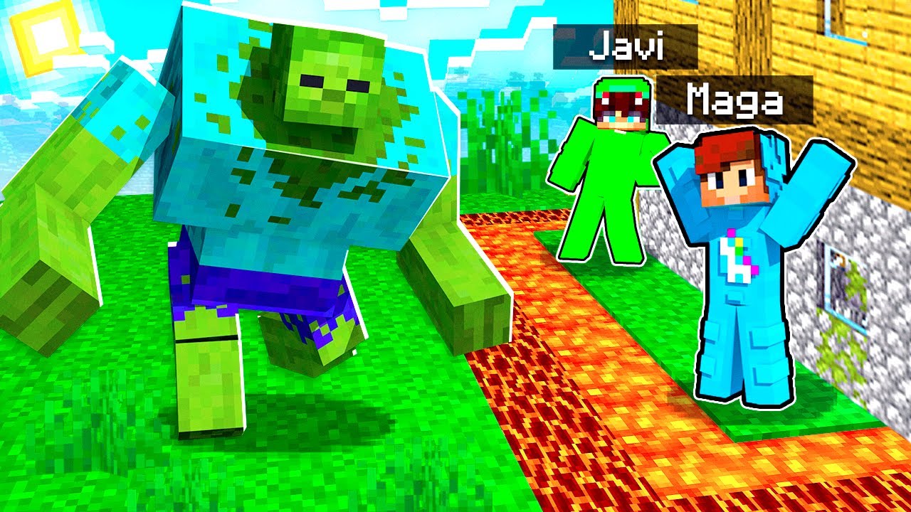 Hacks de Construcción vs Zombie Mutante