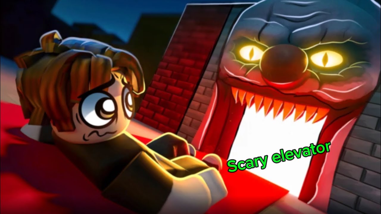 Insane elevator. Very scary elevator in roblox