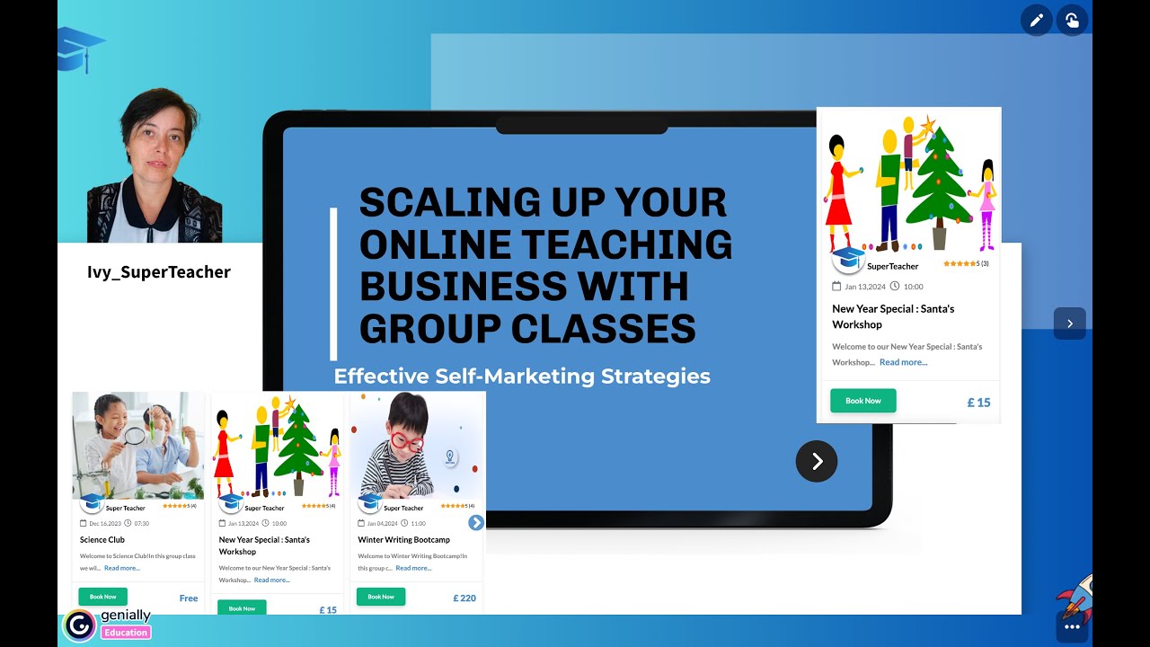Group Classes for Diversifying Your Income | Independent Teaching