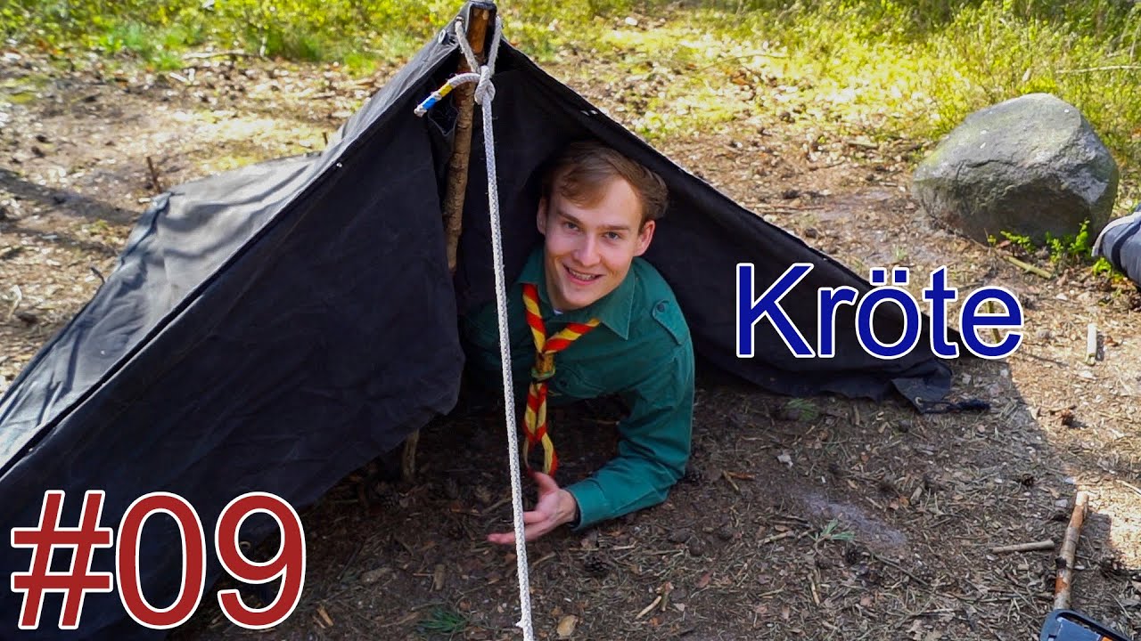 Aufbau einer Kröte  + Outtakes - Pfadfinder Pattensen Folge 9