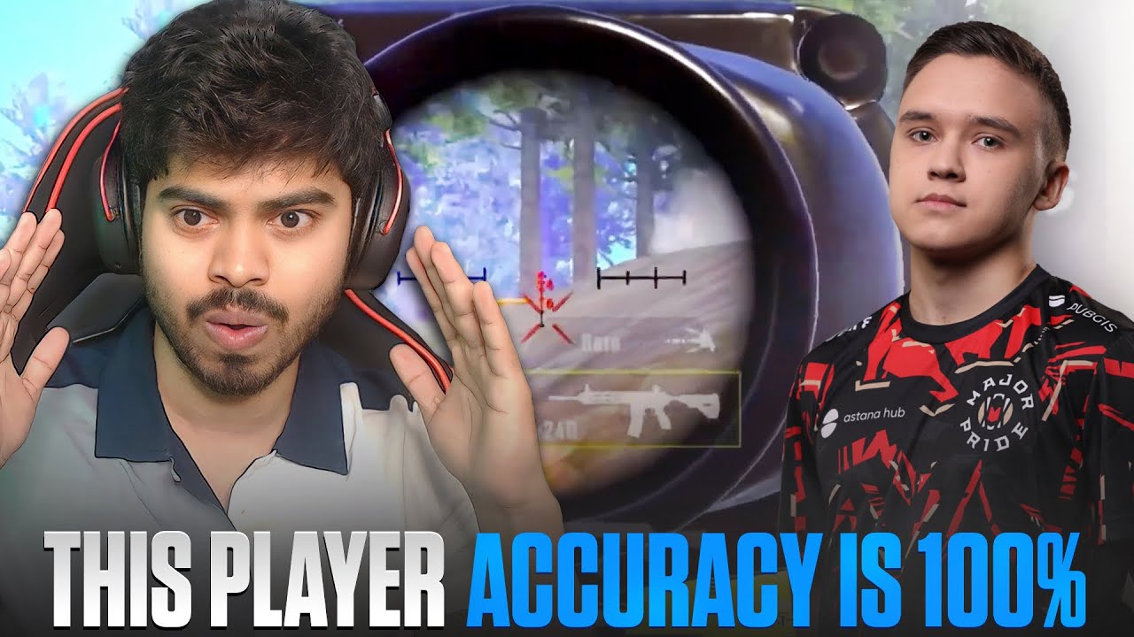 THIS PLAYER SPRAY ACCURACY IS 100%