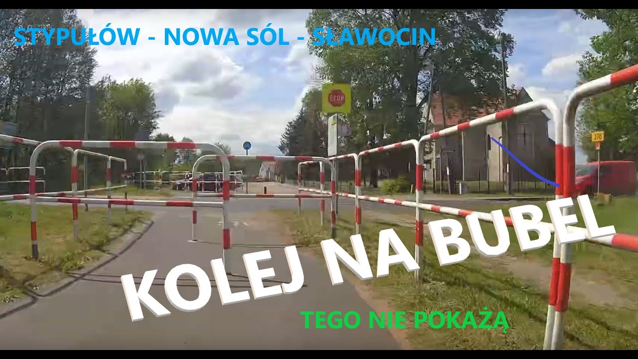 Kolej na bubel - Ścieżka kolej na rower - tego w spotach promocyjnych nie zobaczysz