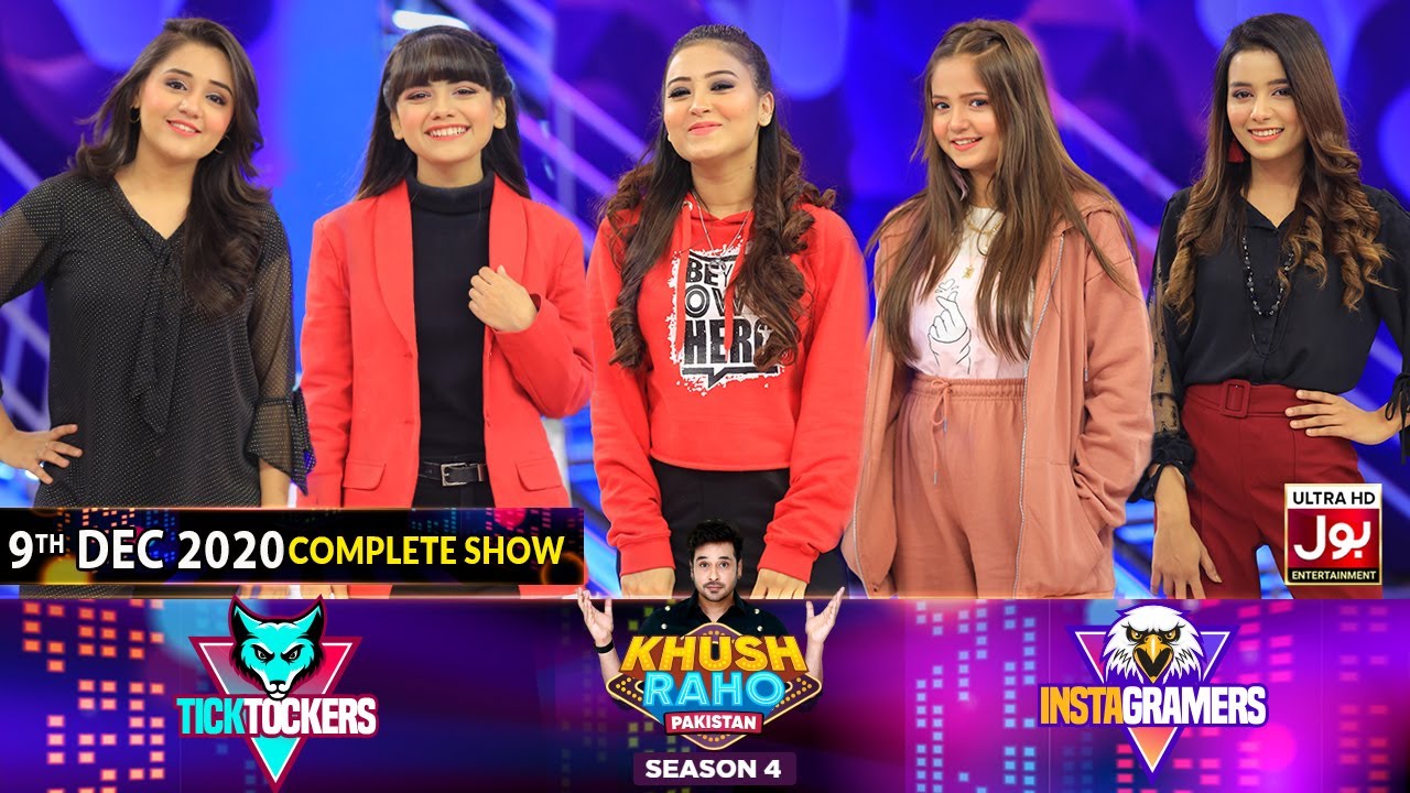 Game Show | Khush Raho Pakistan Season 4 | Instagramers Vs Tick Tockers | 9th December 2020