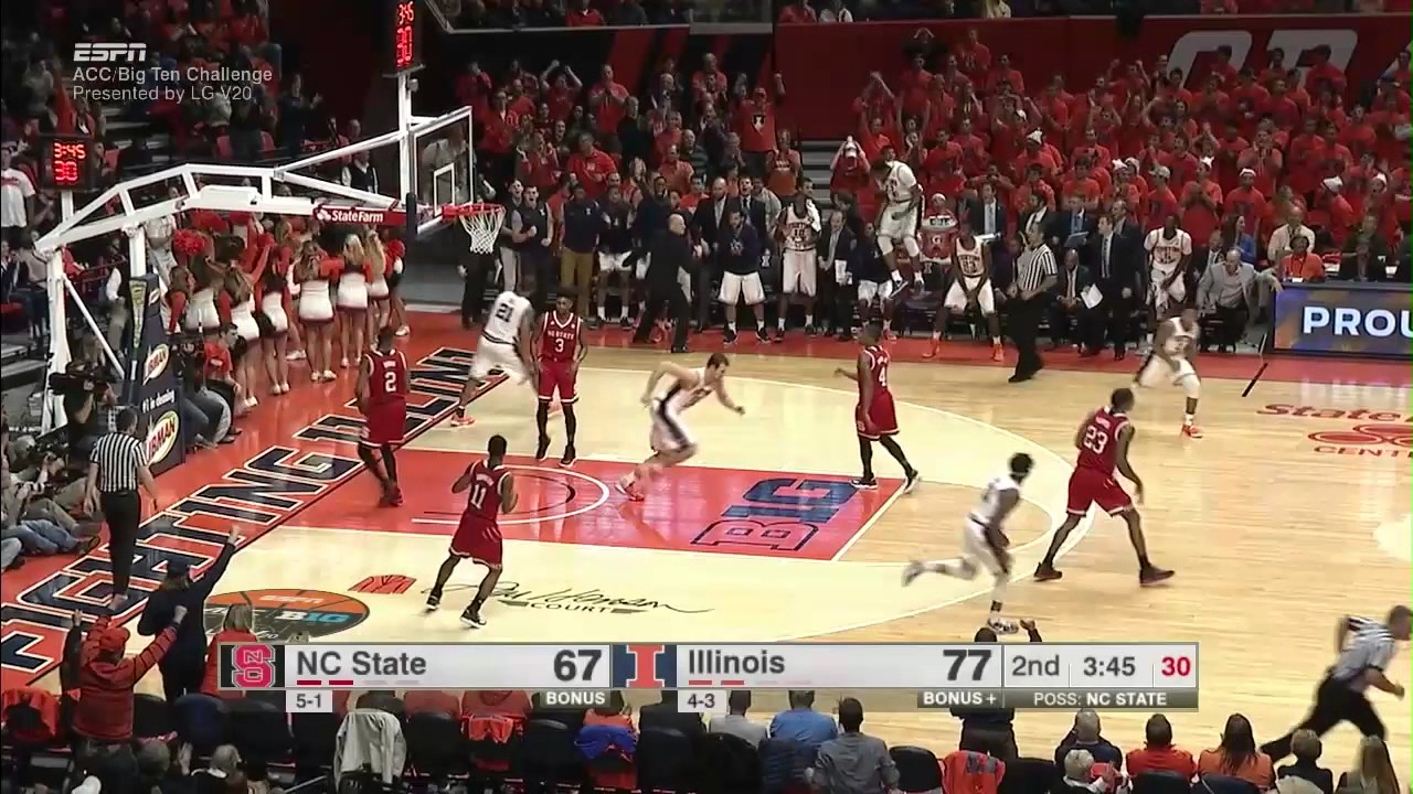 Malcolm Hill Layup vs. NC State