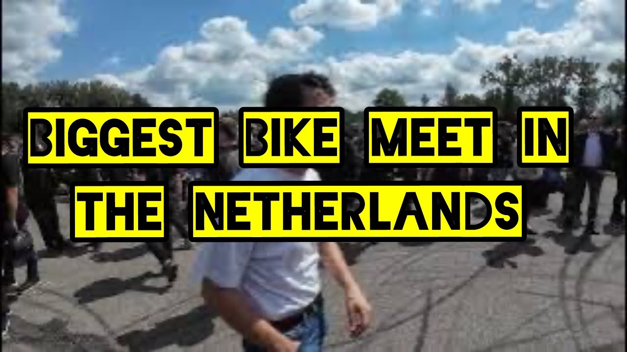 Biggest ride out/meeting in the netherlands. The Dutch ride out [4K]