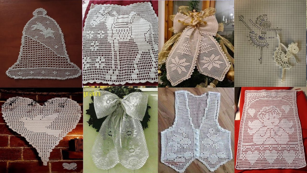 Most beautiful handmade crochet lacy projects #most #mostbeautiful #crochet#crochetpatterns 