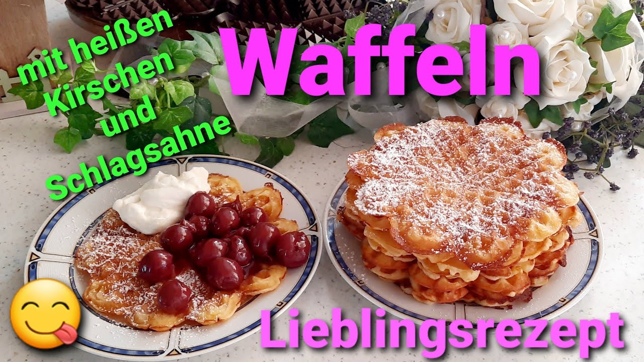 Die besten Waffeln aller Zeiten. Quarkwaffeln schnell Rezept ausprobieren