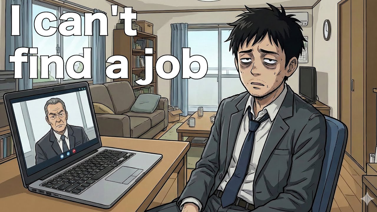 The daily life of a laid-off Japanese salaryman looking for a new job